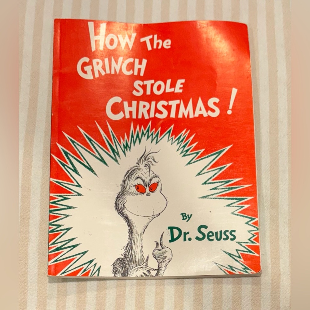 Vintage HTF How The Grinch Stole Christmas by Dr. Seuss